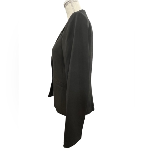 Calvin Klein Black Two-Button Blazer Size 8 - Picture 9 of 14